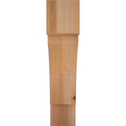 Ekena Millwork - BKTTHR05 - Thorton Block Rough Sawn Bracket