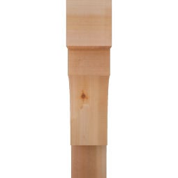 Ekena Millwork - BKTWTL05 - Westlake Block Rough Sawn Bracket