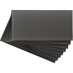 ACP - BT03X06MG - Aspect Peel and Stick Glass Backsplash Tile Kit for 15 Square Feet