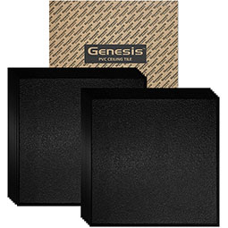 ACP - CT24X24RESPL12P - Genesis Revealed Edge Stucco Pro Lay-in Celing Tile, 12-Pack
