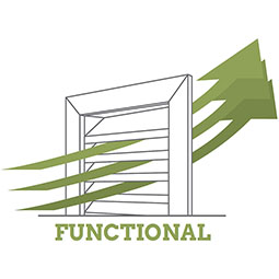 Ekena Millwork - GVPVO01 - TrueCraft Vertical Oval Surface Mount PVC Gable Vent Standard Frame