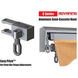 Advaning - C-SERIES-EA - Classic C-Series Electric Retractable Awning
