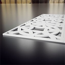 Ekena Millwork - WALPBNE - Brownsville Decorative Fretwork Wall Panels