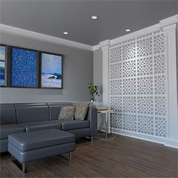 Ekena Millwork - WALPGLN - Harlingen Decorative Fretwork Wall Panels