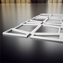 Ekena Millwork - WALPGLY - Greeley Decorative Fretwork Wall Panels