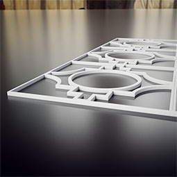 Ekena Millwork - WALPGYP - Gypsum Decorative Fretwork Wall Panels