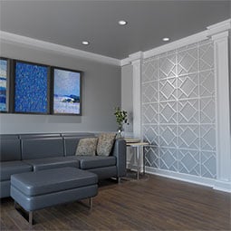 Ekena Millwork - WALPHSN - Hudson Decorative Fretwork Wall Panels