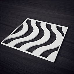 Ekena Millwork - WALPPKR - Parker Decorative Fretwork Wall Panels