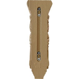 Ekena Millwork - COR04X08X13DE - AmeriCraft Devon Grapes & Vines Corbel, 4 1/4"W x 8"D x 13 1/4"H