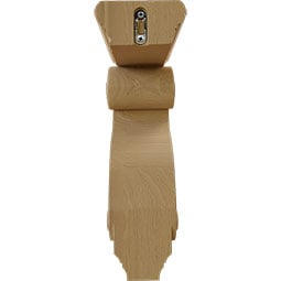 Ekena Millwork - COR04X08X13HO - AmeriCraft Holmdel Grapes & Vines Corbel, 4 1/4"W x 8"D x 13 1/4"H