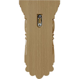 Ekena Millwork - COR05X02X09AC - AmeriCraft Thin Flowing Acanthus Corbel, 5 1/8"W x 2 3/4"D x 9 3/4"H