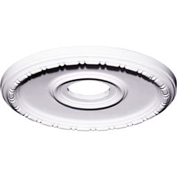 Ekena Millwork - CM16ME_P - Endurathane Medea Ceiling Medallion, 16 1/2"OD x 3 7/8"ID x 1 1/2"P (Fits Canopies up to 5 3/8")