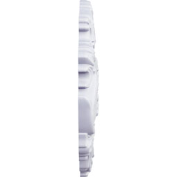 Ekena Millwork - CM16PL_P - Endurathane Plymouth Ceiling Medallion, 16 3/4"OD x 1 3/8"P (Fits Canopies up to 1 5/8")