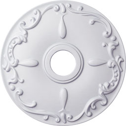 Ekena Millwork - CM18KE_P - Endurathane Kent Ceiling Medallion, 18"OD x 3 1/2"ID x 1 1/4"P (Fits Canopies up to 5")