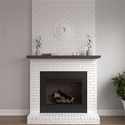 Ekena Millwork - CM18WA_P - Endurathane Warsaw Ceiling Medallion, 18"OD x 3 1/2"ID x 1 3/8"P (Fits Canopies up to 3 1/2")