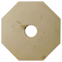 Ekena Millwork - CM18NT_P - 18"OD x 3 1/2"ID x 1 1/2"P Nottingham Ceiling Medallion (Fits Canopies up to 4 5/8")