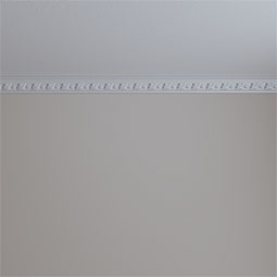 Ekena Millwork - MLD02X01X03LE - Endurathane Legacy Crown Moulding, 2 1/2"H x 1 5/8"P x 3"F x 94 1/2"L, Factory Primed