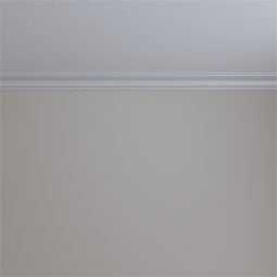 Ekena Millwork - MLD02X02X06LN - Endurathane Leandros Rope Crown Moulding, 2"H x 2 1/4"P x 3 1/8"F x 94 1/2"L, Factory Primed