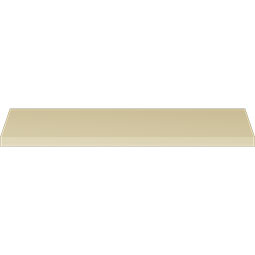 Ekena Millwork - MLD02X02X03BA - Endurathane Barcelona Crown Moulding, 2 3/4"H x 2 1/2"P x 3 3/4"F x 94 1/2"L, Factory Primed