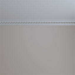 Ekena Millwork - MLD02X02X03BA - Endurathane Barcelona Crown Moulding, 2 3/4"H x 2 1/2"P x 3 3/4"F x 94 1/2"L, Factory Primed