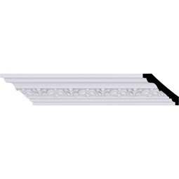 Ekena Millwork - MLD02X03X04NE - Endurathane Nexus Crown Moulding, 2 3/4"H x 3 1/8"P x 4 1/4"F x 94 1/2"L, Factory Primed