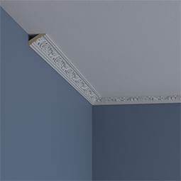 Ekena Millwork - MLD02X01X03PI - Endurathane Piedmont Crown Moulding, 2 3/4"H x 1 1/2"P x 3 1/8"F x 94 1/2"L, Factory Primed