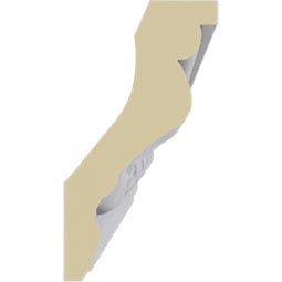 Ekena Millwork - MLD02X02X03NE - Endurathane Nexus Crown Moulding, 2 3/4"H x 1 1/2"P x 3 1/8"F x 94 1/2"L, Factory Primed