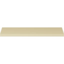 Ekena Millwork - MLD02X02X03SQ - Endurathane Sequential Crown Moulding, 2 5/8"H x 2 3/4"P x 3 3/4"F x 94 1/2"L, Factory Primed