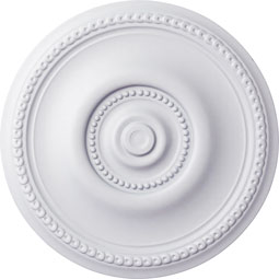 Ekena Millwork - CM20BE_P - Endurathane Raynor Ceiling Medallion, 20 5/8"OD x 1 3/8"P (Fits Canopies up to 6")