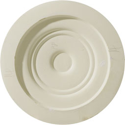 Ekena Millwork - CM23LY_P - Endurathane Lyon Ceiling Medallion, 23 1/2"OD x 3 1/4"P (Fits Canopies up to 3 5/8")