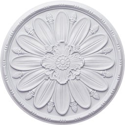 Ekena Millwork - CM29FA_P - Endurathane Fairfax Ceiling Medallion, 29 7/8"OD x 1 3/8"P