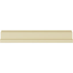 Ekena Millwork - MLD03X01X03BR - Endurathane Brightton Crown Moulding, 3 1/8"H x 1 7/8"P x 3 5/8"F x 94 1/2"L, Factory Primed