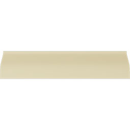 Ekena Millwork - MLD03X02X04HA - Endurathane Hampshire Crown Moulding, 3 7/8"H x 2 1/8"P x 4 1/2"F x 94 1/2"L, Factory Primed