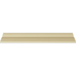 Ekena Millwork - MLD04X05X07NA - Endurathane Nadia Crown Moulding, 4 3/4"H x 5 1/8"P x 7"F x 94 1/2"L, Factory Primed