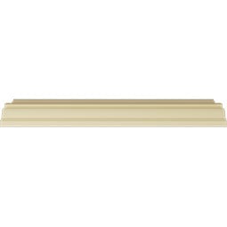 Ekena Millwork - MLD04X07X08PE - Endurathane Piedmont Moulding, 4 1/2"H x 7 1/4"P x 8 1/2"F x 94 1/2"L, Factory Primed