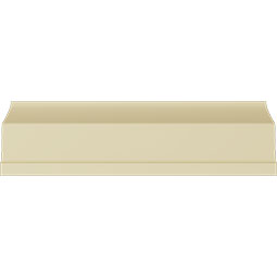 Ekena Millwork - MLD04X02X05AS - Endurathane Asa Acanthus Leaf Crown Moulding, 5"H x 2 1/2"P x 5 1/2"F x 94 1/2"L, Factory Primed