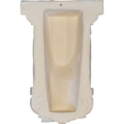 Ekena Millwork - COR05X02X08EM - Endurathane Emery Leaf Corbel, 5 1/2"W x 2 3/4"D x 8 1/4"H, Factory Primed