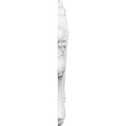 Ekena Millwork - ONL06X08X01LF - Endurathane Leaf Bundle Onlay, 6 1/4"W x 8 3/4"H x 3/4"P, Factory Primed