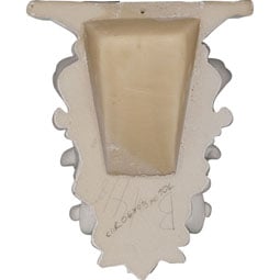 Ekena Millwork - COR06X03X07OL - Endurathane Olive Cluster Corbel, 6 1/8"W x 3 1/8"D x 7 1/2"H, Factory Primed