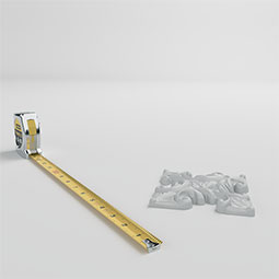 Ekena Millwork - ONL06X06X01ST - Endurathane Star Onlay, 6 1/2"W x 6 1/2"H x 5/8"P, Factory Primed