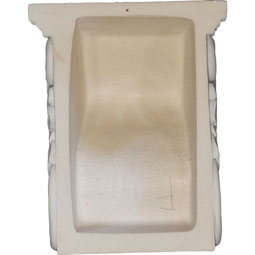 Ekena Millwork - COR08X04X11FO - Endurathane Forest Leaf Corbel, 8 3/4"W x 4 5/8"D x 11"H, Factory Primed