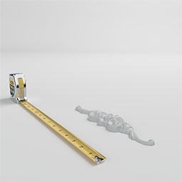 Ekena Millwork - ONL09X02X01CL - Endurathane Finley Onlay, 9 3/8"W x 2 1/8"H x 7/8"P, Factory Primed