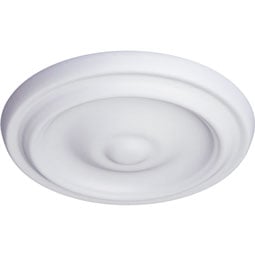 Ekena Millwork - CM09MA_P - Endurathane Maria Ceiling Medallion, 9 5/8"OD x 1 1/8"P (Fits Canopies up to 1 3/4")