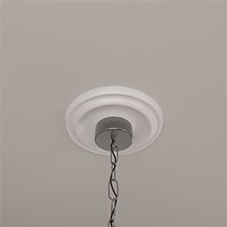 Ekena Millwork - CM09MA_P - Endurathane Maria Ceiling Medallion, 9 5/8"OD x 1 1/8"P (Fits Canopies up to 1 3/4")