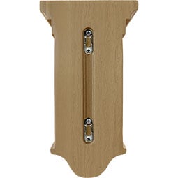 - CORWRA - AmeriCraft Raised Fluting Wood Corbel