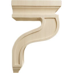  - CORWHA - AmeriCraft Hollow Back Wood Corbel