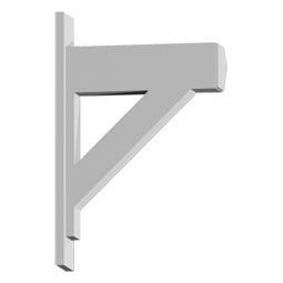 Fypon, Ltd. - BKT20X30X6 - 5 1/2"W x 20"D x 30"H Bracket, Urethane