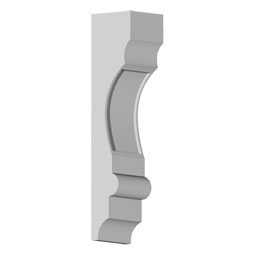 Fypon, Ltd. - BKT4X18X4 - 4"W x 4"D x 18"H Bracket, Urethane