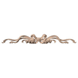 Pearlworks - OL-460E - Approx. 30" x 4-3/4" x 1-1/4" Bow with roses.