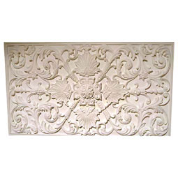 Pearlworks - PANL-205 - Approx. 23-3/4" x 14" x 1" Flower and vine. Part only.